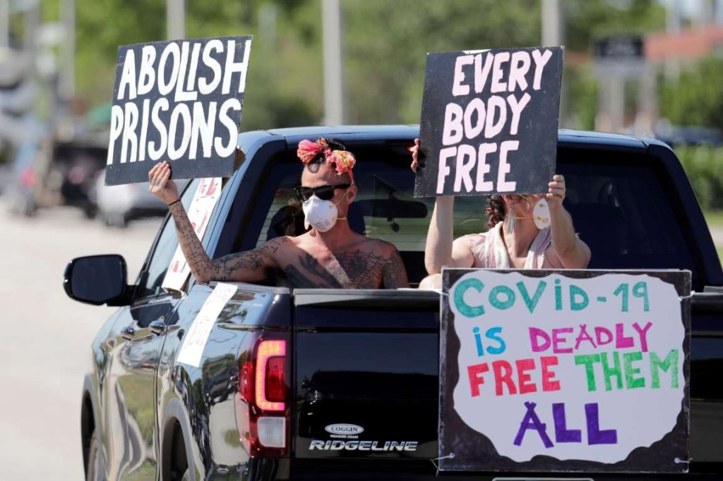 CHIP Volunteers in the bed of a truck at one of our rallys